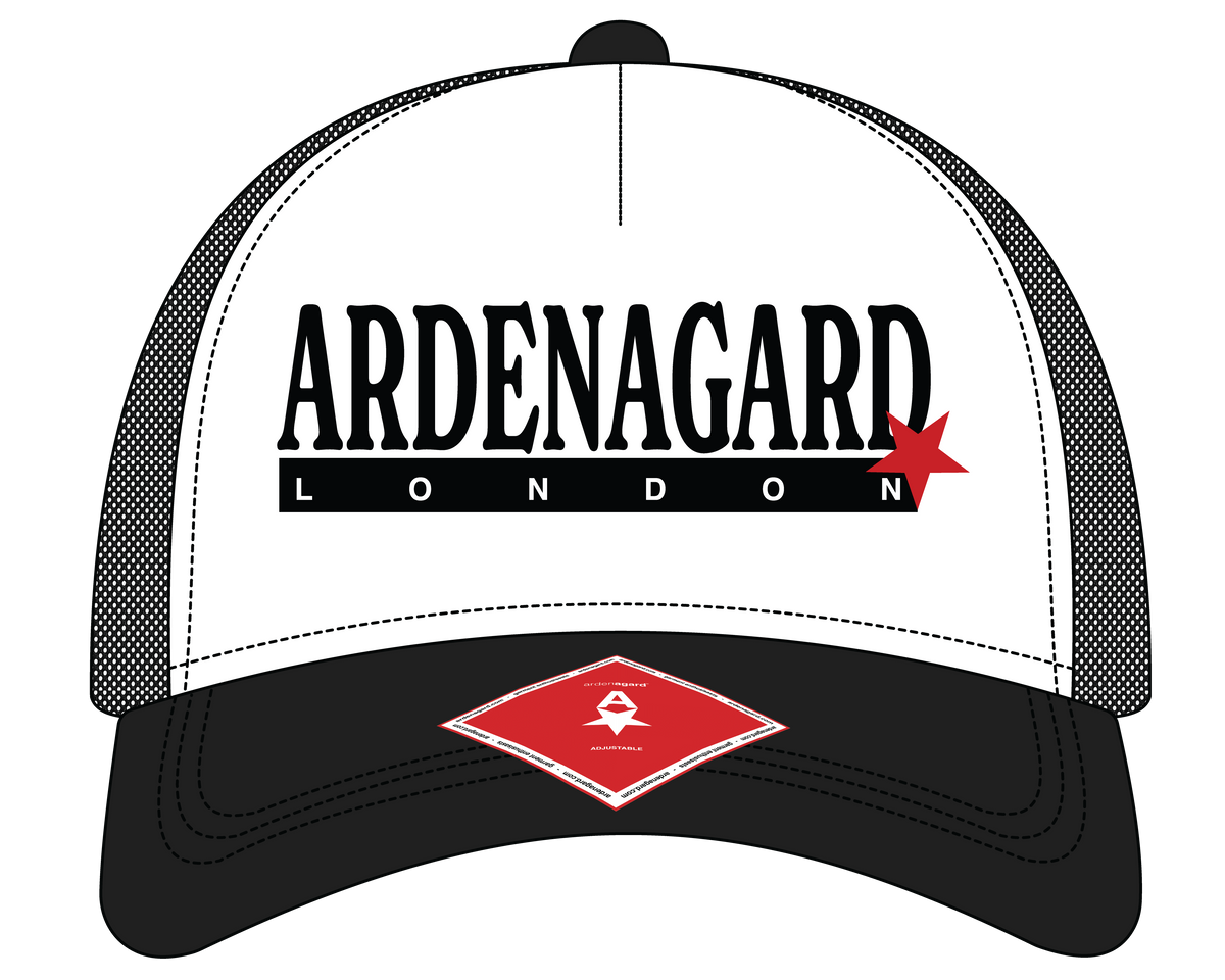 arden agard london trucker hat