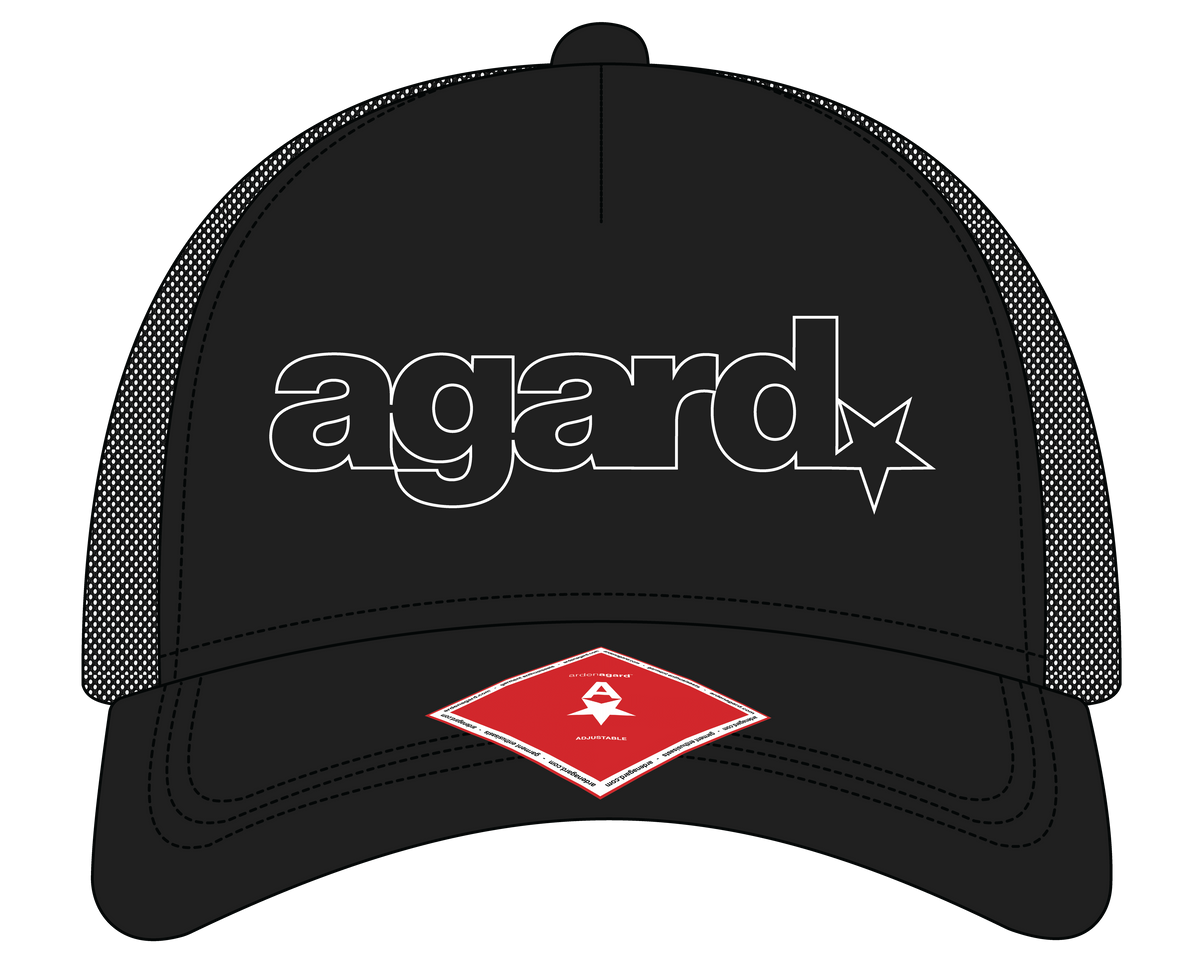 outline trucker hat