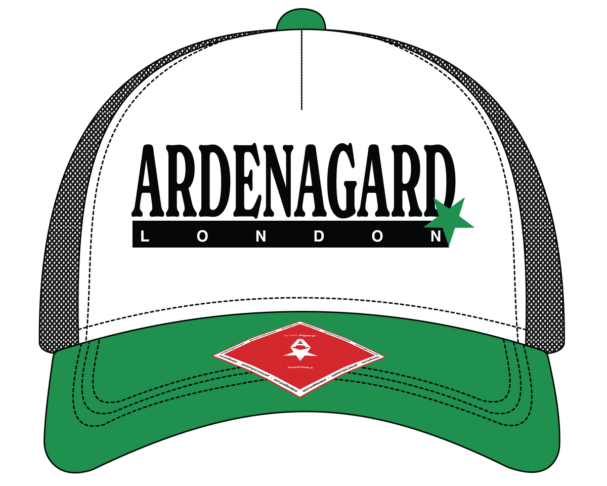 arden agard london trucker hat