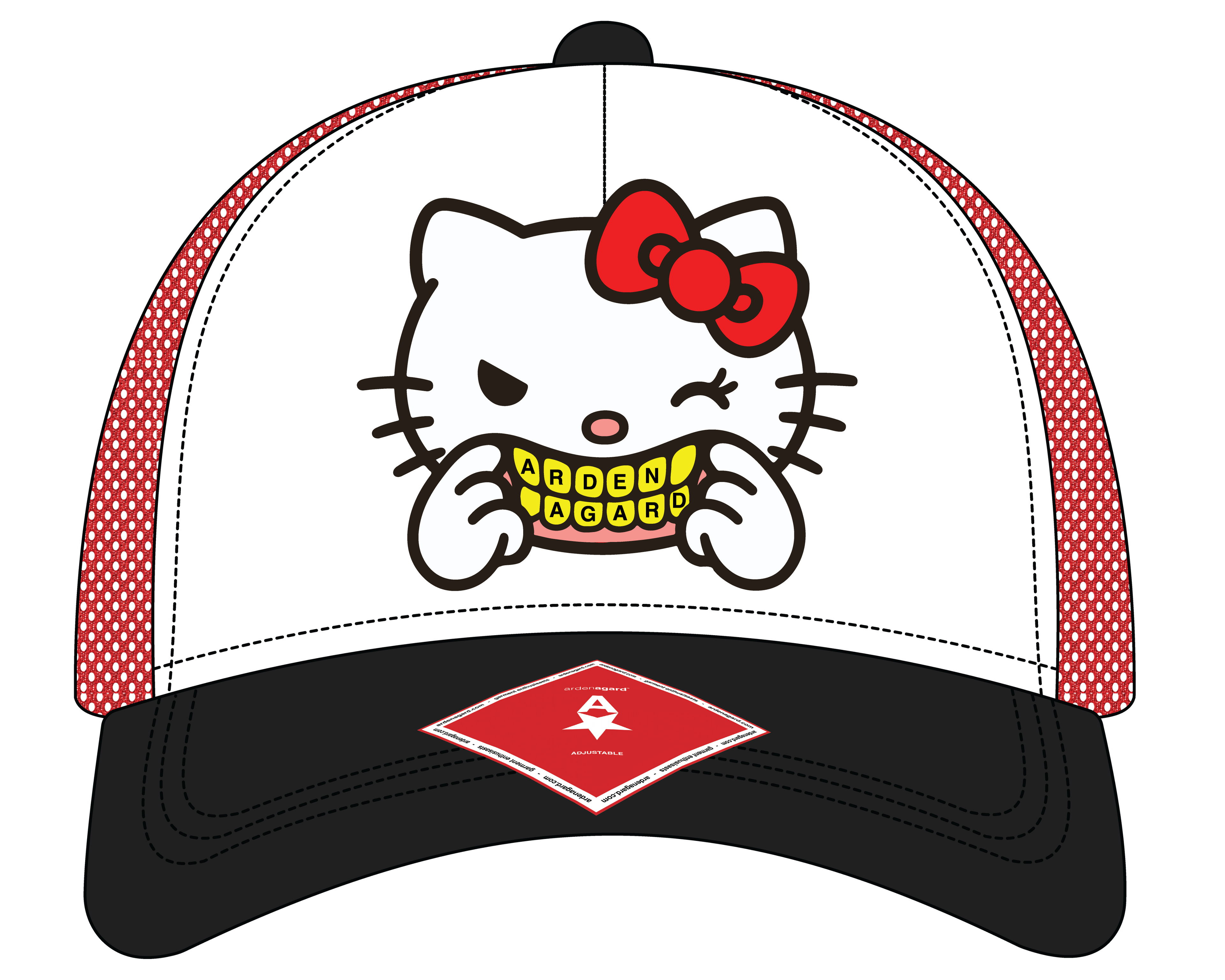 hey cat trucker hat
