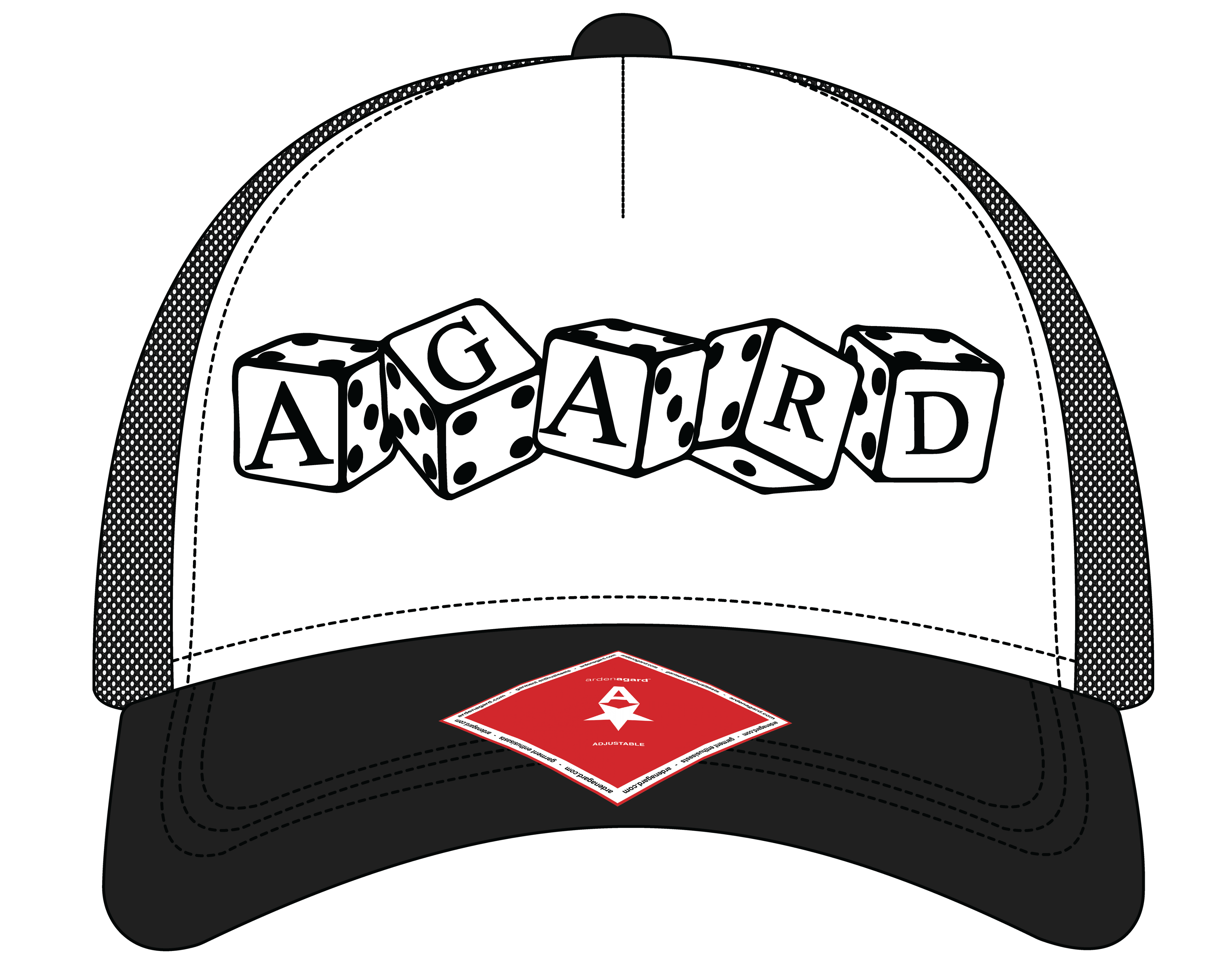 dice trucker hat