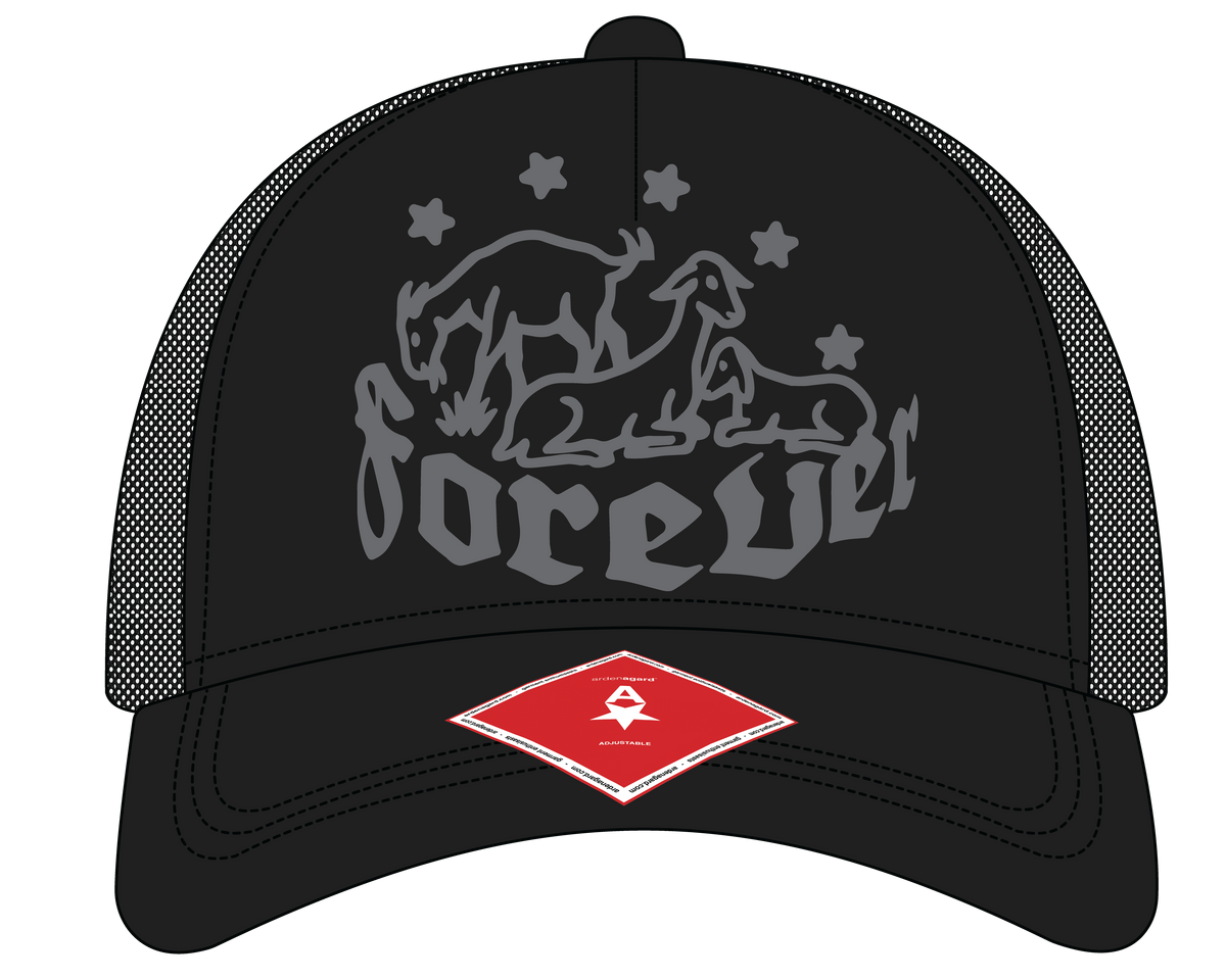 goat forever trucker hat