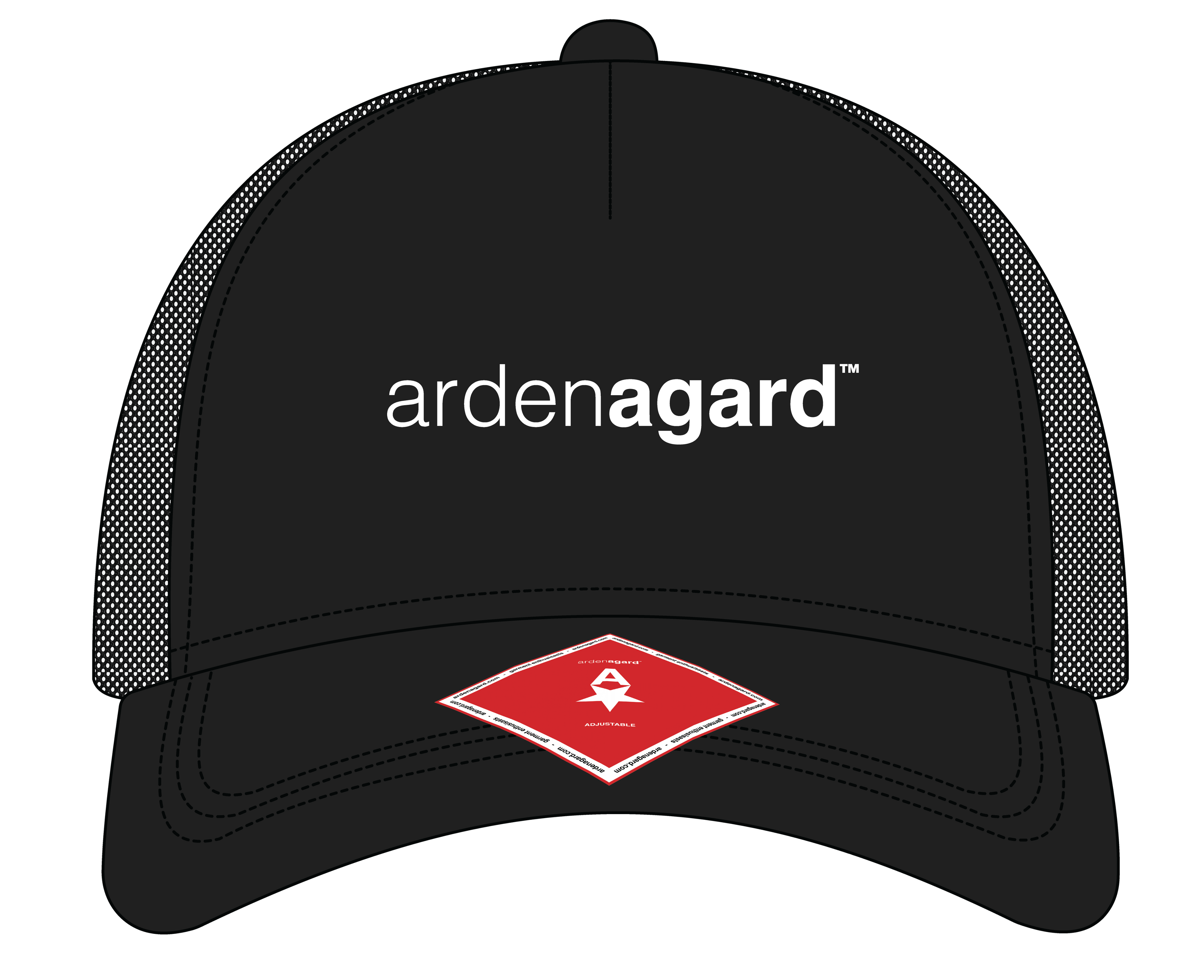 wordmark trucker hat