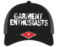 garment enthusiasts trucker hat