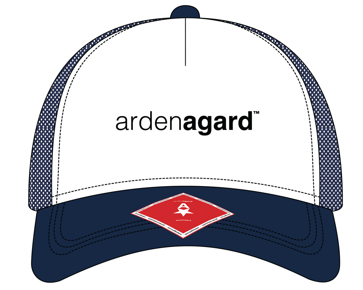 wordmark trucker hat